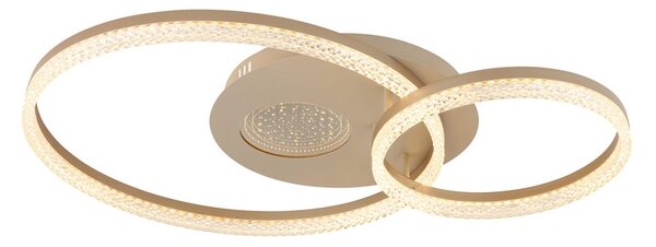 Stropní svítidlo LED 3000K cappuccino IP20 GLOBO lighting SANFORD 48480-30
