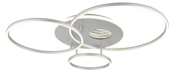 Stropní svítidlo LED 2700–6500K strieborná IP20 GLOBO lighting INVERTINA 48466-54A časovač