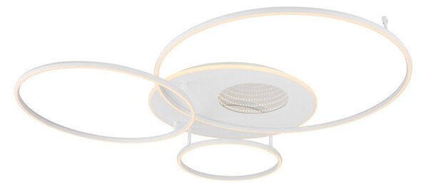 Stropní svítidlo LED 2700–6500K biela IP20 GLOBO lighting INVERTINA 48466-70W časovač