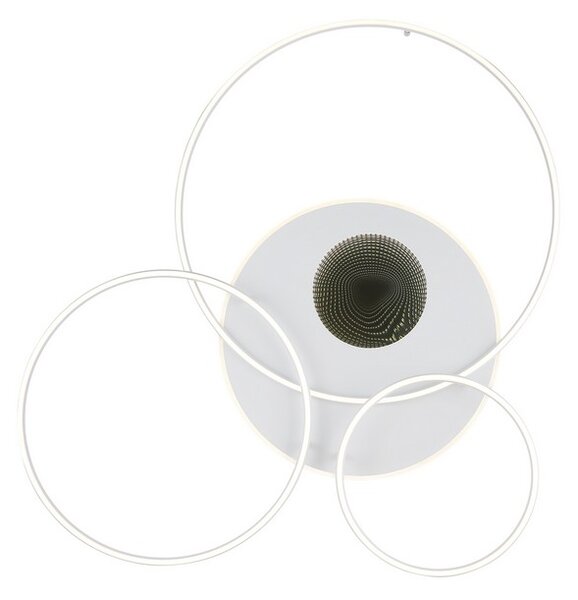 Stropní svítidlo LED 2700–6500K biela IP20 GLOBO lighting INVERTINA 48466-70W časovač