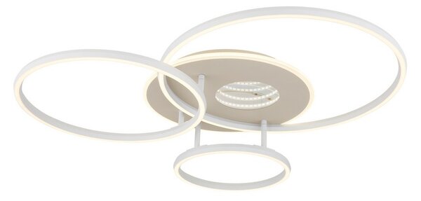 Stropní svítidlo LED 2700–6500K písková, bílá IP20 GLOBO lighting INVERTINA 48466B-40 časovač