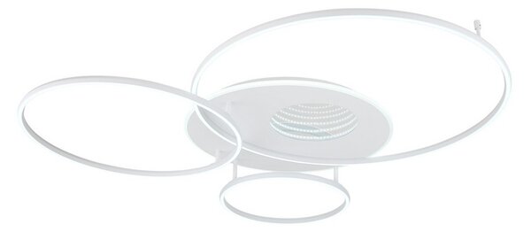 Stropní svítidlo LED 2700–6500K biela IP20 GLOBO lighting INVERTINA 48466-70W časovač