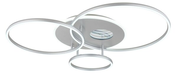 Stropní svítidlo LED 2700–6500K strieborná IP20 GLOBO lighting INVERTINA 48466-54A časovač