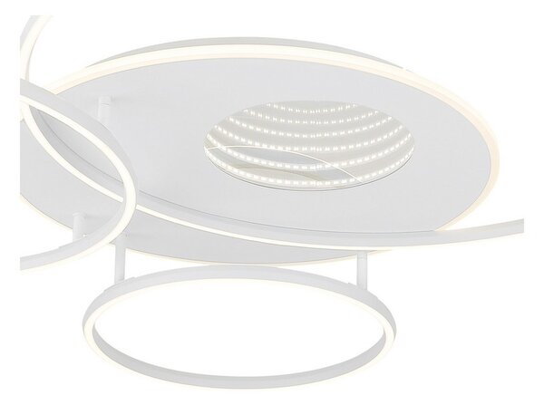 Stropní svítidlo LED 2700–6500K biela IP20 GLOBO lighting INVERTINA 48466-70W časovač
