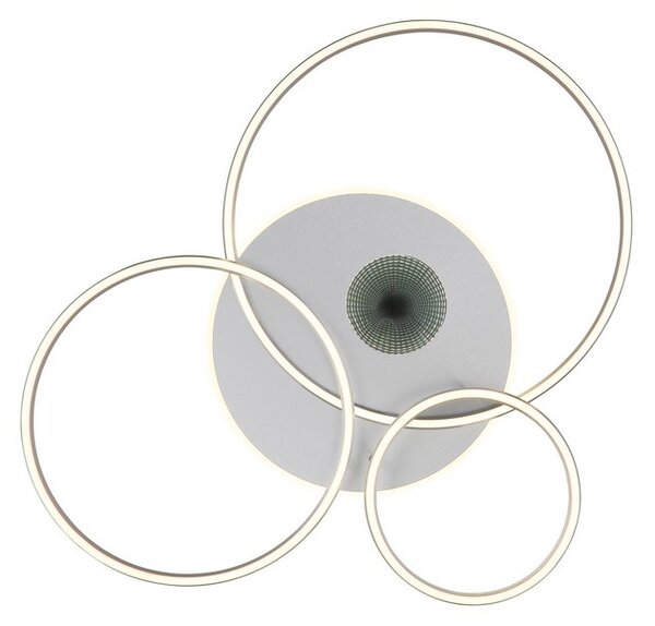 Stropní svítidlo LED 2700–6500K strieborná IP20 GLOBO lighting INVERTINA 48466-54A časovač