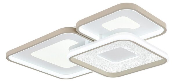 Stropní svítidlo LED 2700–6000K piesková IP20 GLOBO lighting MOSAIKO 48097-62