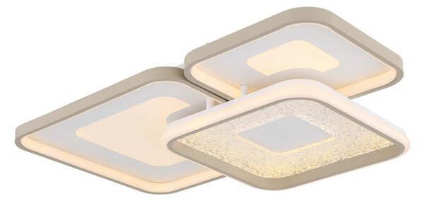 Stropní svítidlo LED 2700–6000K piesková IP20 GLOBO lighting MOSAIKO 48097-62