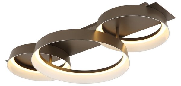 Stropní svítidlo LED 3000K kávová IP20 GLOBO lighting SYRAKUS 48048D2