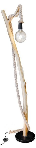Stojací lampa 1x E27 béžová, černá IP20 GLOBO lighting NERIDA 42060146X