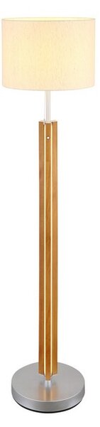 Stojací lampa 1x E27 hnědá, přírodní IP20 GLOBO lighting TAUGUS 41730246