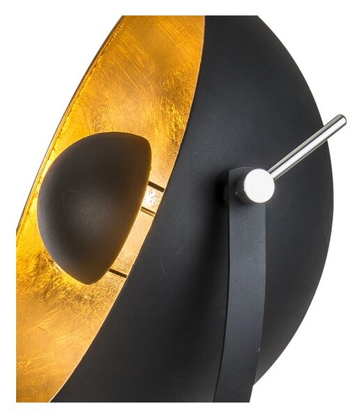 Stojací lampa 1x E27 čierna, zlatá IP20 GLOBO lighting BOWY 40150145X