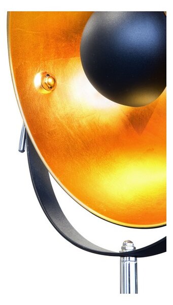 Stojací lampa 1x E27 čierna, zlatá IP20 GLOBO lighting BOWY 40150145X