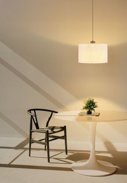 Závěsné svítidlo LED 3000K černý chrom, krémová IP20 GLOBO lighting THEA 31540108