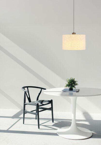Závěsné svítidlo LED 3000K černý chrom, krémová IP20 GLOBO lighting THEA 31540108