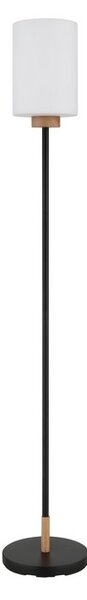 Stojací lampa 1x E27 čierna, opálová IP20 GLOBO lighting ROWENA 15977S
