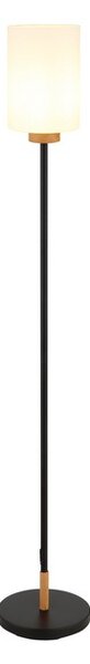 Stojací lampa 1x E27 čierna, opálová IP20 GLOBO lighting ROWENA 15977S