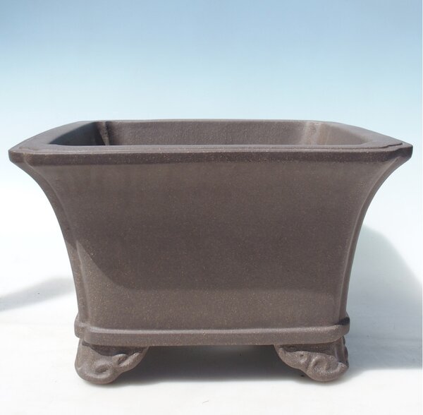 E-bonsai Miska 31 x 31 x 19,5 cm barva šedá