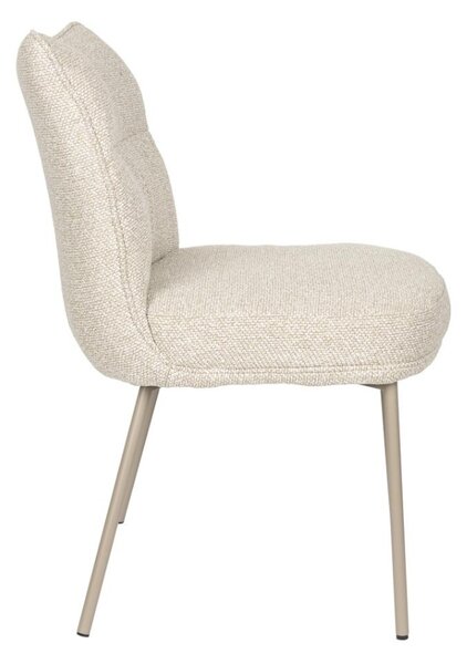 -25 % Dny MOMENTI– Housecraft Living Béžová čalouněná jídelní židle Jacques