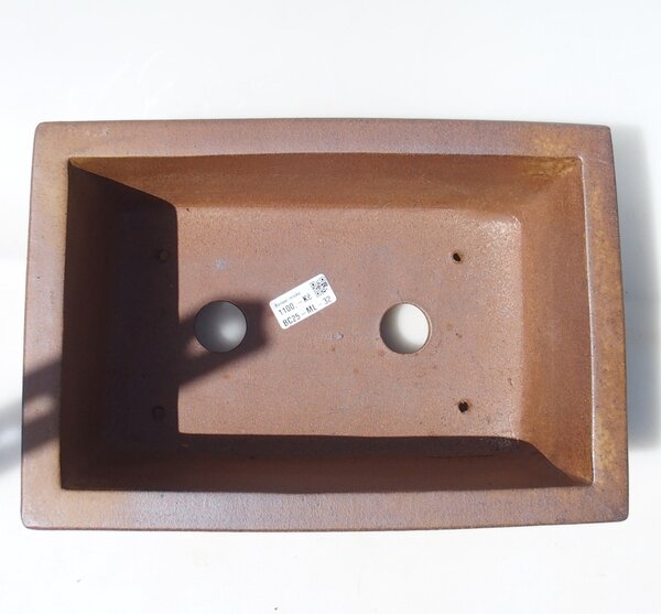 E-bonsai Miska 33,5 x 23 x 12,5 cm barva hnědá
