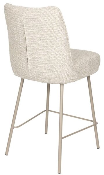 Housecraft Living Béžová čalouněná barová židle Jacques 65 cm