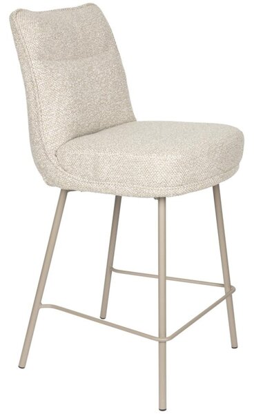 Housecraft Living Béžová čalouněná barová židle Jacques 65 cm