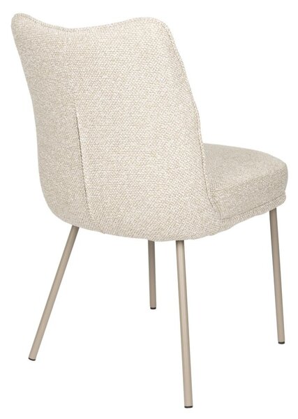 -25 % Dny MOMENTI– Housecraft Living Béžová čalouněná jídelní židle Jacques