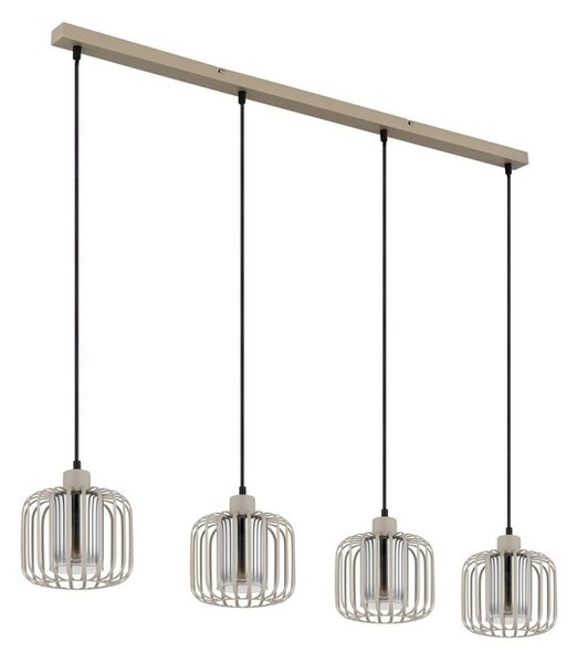 Závěsné svítidlo 4x E27 piesková IP20 GLOBO lighting ALFRED 15758-4H