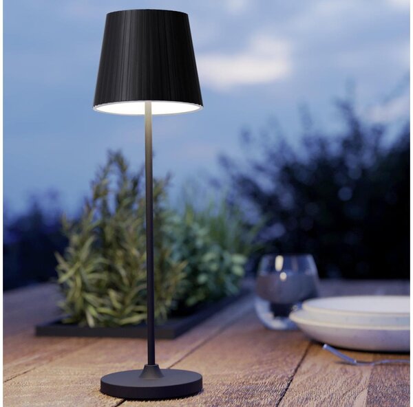Eglo 75794 - LED Stm. venk. stolní lampa CABOZO LED/3,8W/5V 2000 mAh IP44 černá