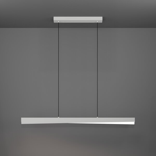 Eglo 901833 - LED RGBW Stmívatelný lustr na lanku BOLOGNANO-Z LED/19W/230V šedá