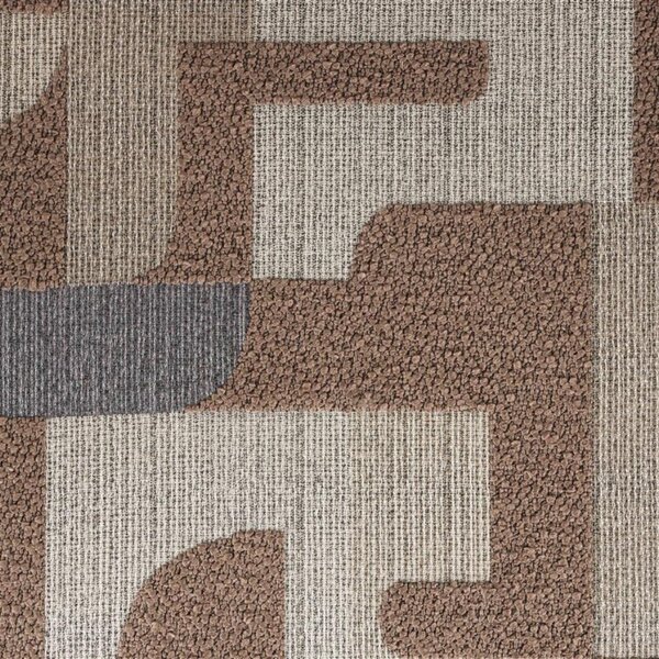 Housecraft Living Hnědá čalouněná jídelní židle Elle