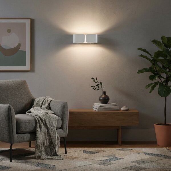 Ideal Lux - LED Nástěnné svítidlo CLIP 2xG9/3W/230V bílá