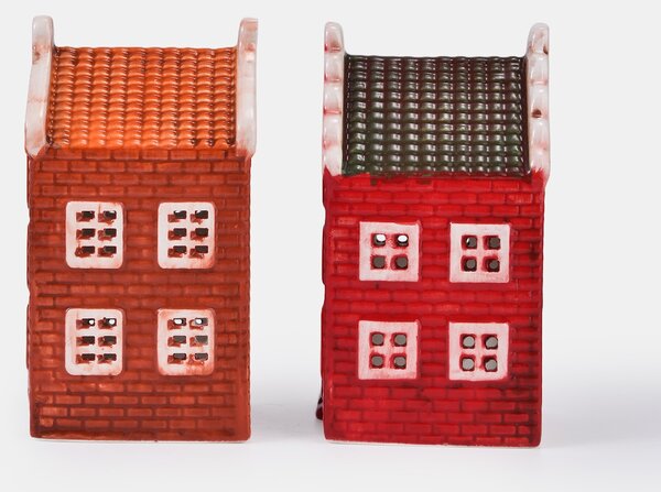 Sinsay - Svícny ve tvaru domečků 2 pack - vícebarevná