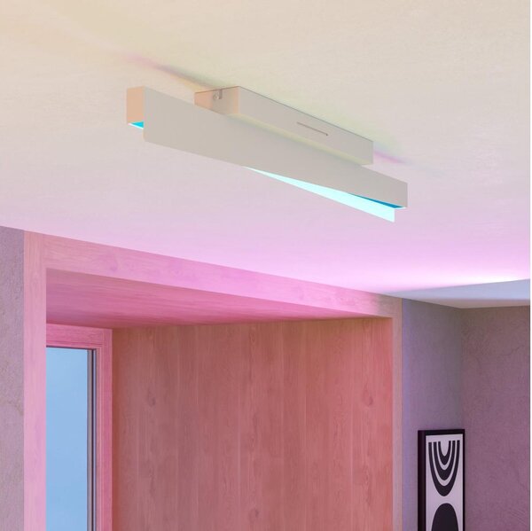 Eglo 901832 -LED RGBW Stmívatelné stropní svítidlo BOLOGNANO-Z LED/13W/230V šedá