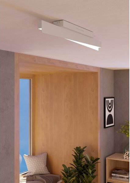 Eglo 901832 -LED RGBW Stmívatelné stropní svítidlo BOLOGNANO-Z LED/13W/230V šedá