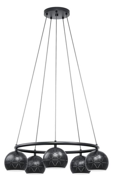 Eglo 98455 - Lustr na lanku CANTALLOPS 5xE14/40W/230V