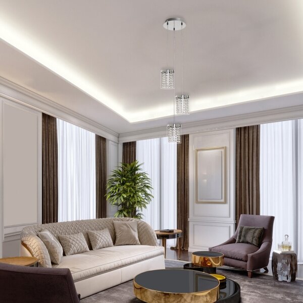 Rabalux 5044 - LED Lustr na lanku ASTRELLA 3xLED/6W/230V