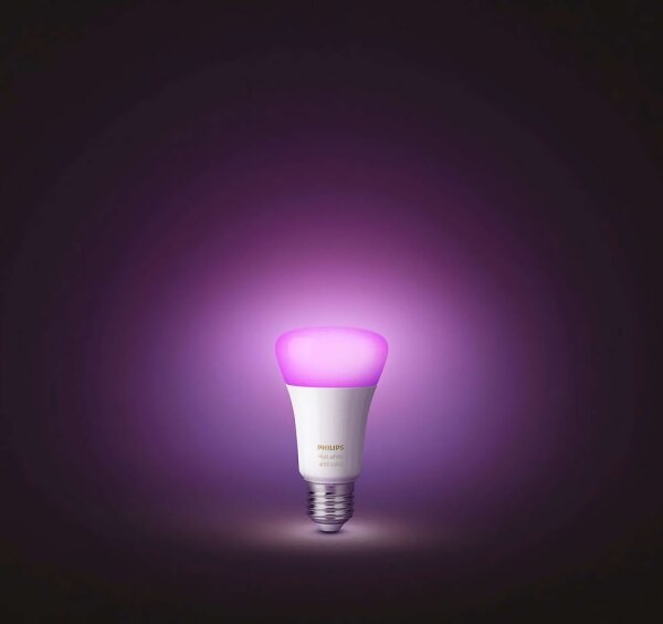 SADA 2x LED Stmívatelná žárovka Philips Hue White And Color Ambiance E27/9W/230V