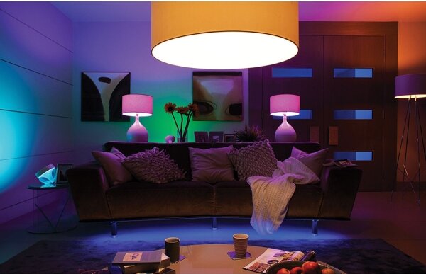 SADA 2x LED Stmívatelná žárovka Philips Hue White And Color Ambiance E27/9W/230V