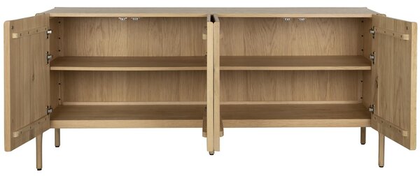 LÉTO -15% Zuiver Dubová komoda EMBER 180 x 45 cm