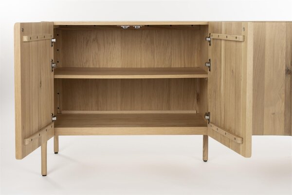 LÉTO -15% Zuiver Dubová komoda EMBER 180 x 45 cm
