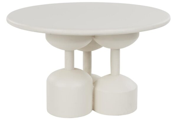 Housecraft Living Béžový konferenční stolek Dec ø 70 cm