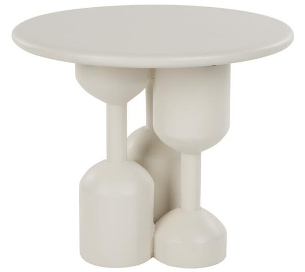 Housecraft Living Béžový odkládací stolek Dec ø 55 cm