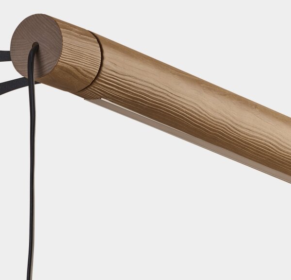 LED Nástěnné svítidlo ROLLO LED/30W/230V dřevo