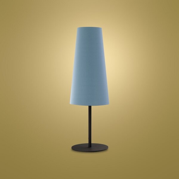 Stolní lampa UMBRELLA 1xE27/15W/230V modrá