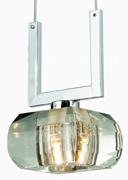 Designový lustr Rubic 4A – Čirá