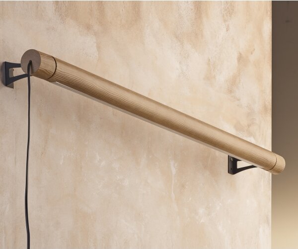 LED Nástěnné svítidlo ROLLO LED/30W/230V dřevo
