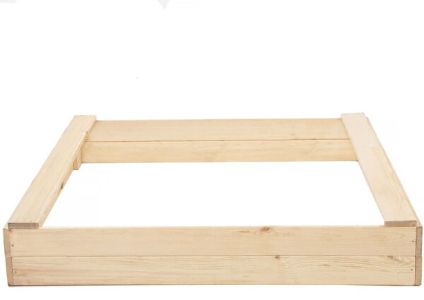 Dětské pískoviště s lavičkami 98x94 cm DECHLAND Basic 98A přírodní