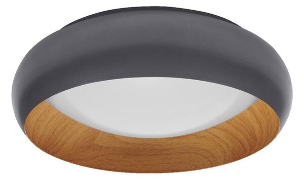 Osram-LED Stm stropní svítidlo ORBIS LIVIA LED/16W/230V pr. 30 cm antracit/hnědá