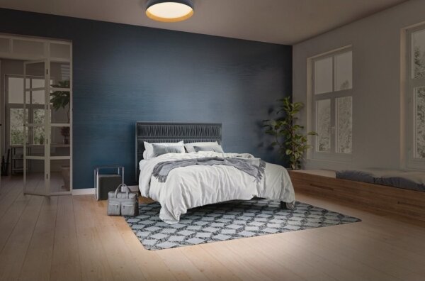 Osram-LED Stm stropní svítidlo ORBIS LIVIA LED/16W/230V pr. 30 cm antracit/hnědá