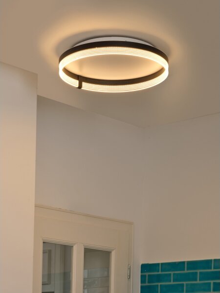 Osram - LED Stropní svítidlo DECOR CIRCLE LED/32W/230V pr. 50 cm černá/bílá